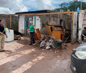 Juárez avanza en apoyo a damnificados