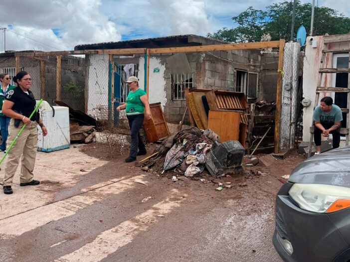 Juárez avanza en apoyo a damnificados
