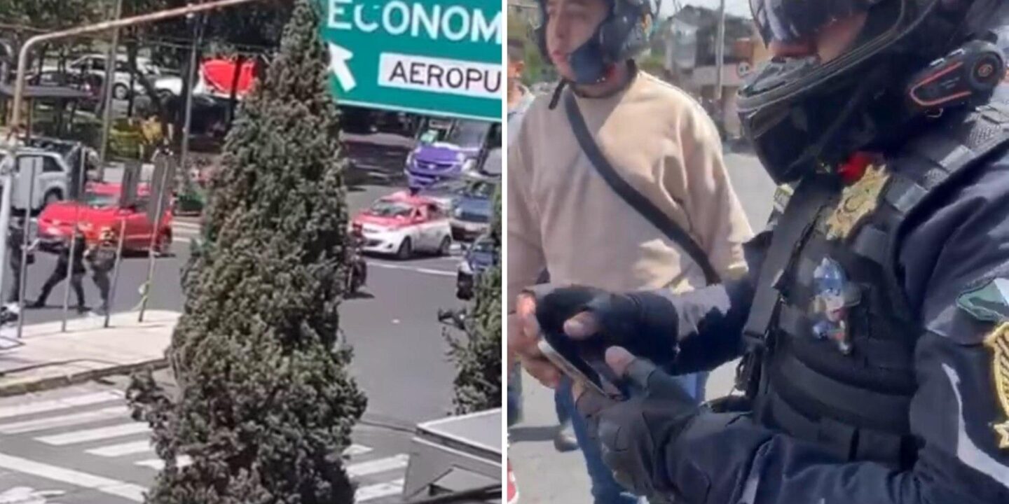 Policía de la CDMX mata a motociclista tras pelea