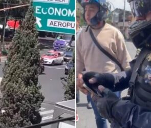 Policía de la CDMX mata a motociclista tras pelea