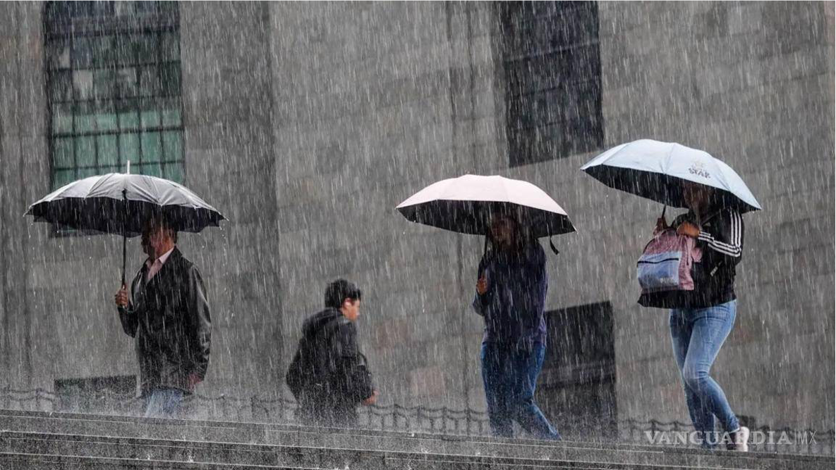 SMN alerta lluvias fuertes este 20 de agosto en el norte y occidente de México