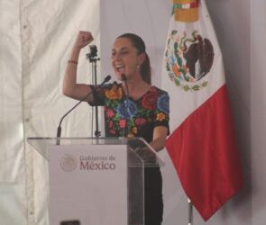 Claudia Sheinbaum rinde su primer informe en Ciudad Juárez