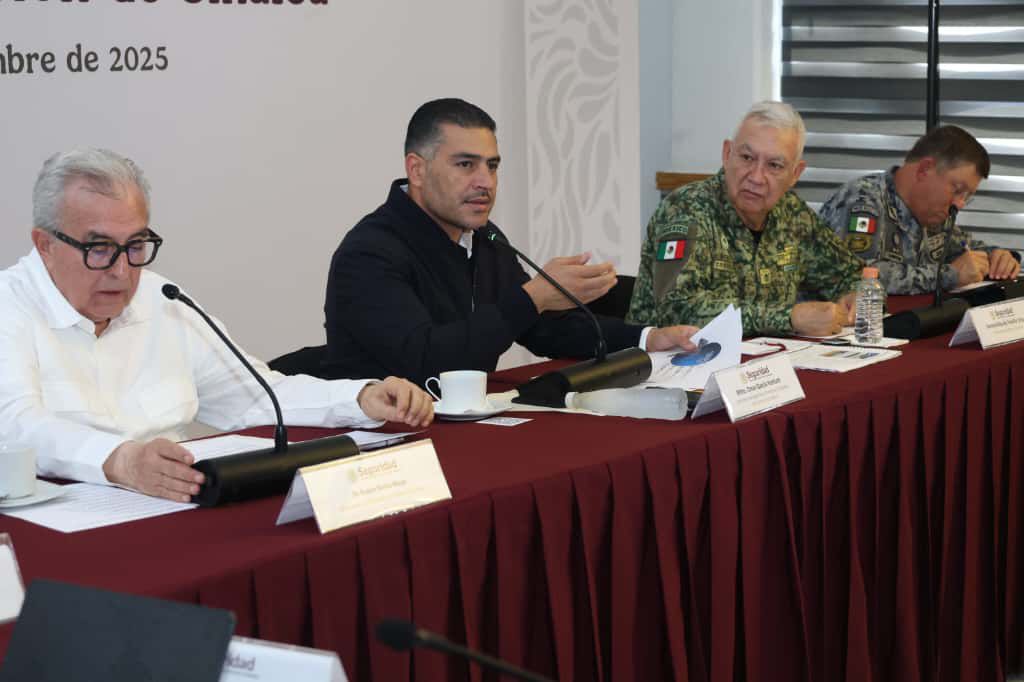 Gabinete de Seguridad se reúne en Sinaloa: Harfuch regresa con fuerza para frenar la ola de homicidios