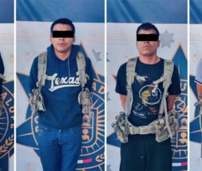 Detienen en Nuevo León a cuatro sujetos que repartían juguetes con la leyenda del Cártel del Noreste a niños, en un operativo exitoso contra el crimen organizado